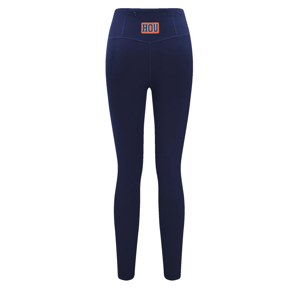 MLB HOUSTON ASTROS AREA CODE WOMEN'S HW JERSEY LEGGING (MIDNIGHT NAVY) - Image 4