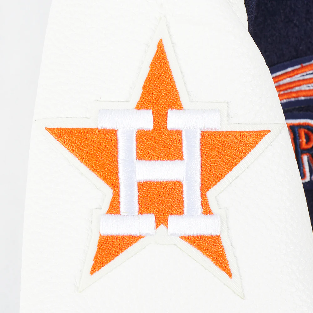 MLB HOUSTON ASTROS RETRO CLASSIC TODDLER BOYS RIB WOOL VARSITY JACKET (MIDNIGHT NAVY/ORANGE/MIDNIGHT NAVY) - Image 9