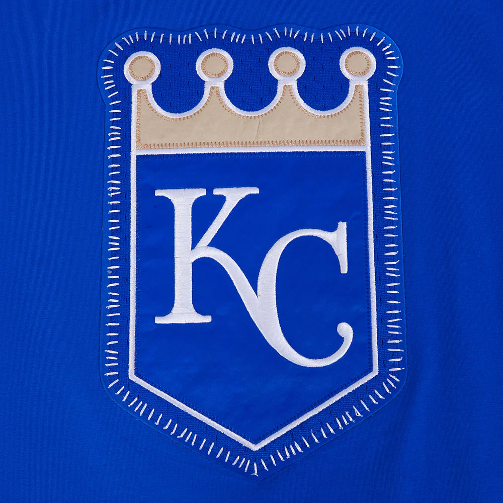 MLB KANSAS CITY ROYALS DIY PICK STITCH MEN'S SJ TEE (ROYAL BLUE) - Image 7