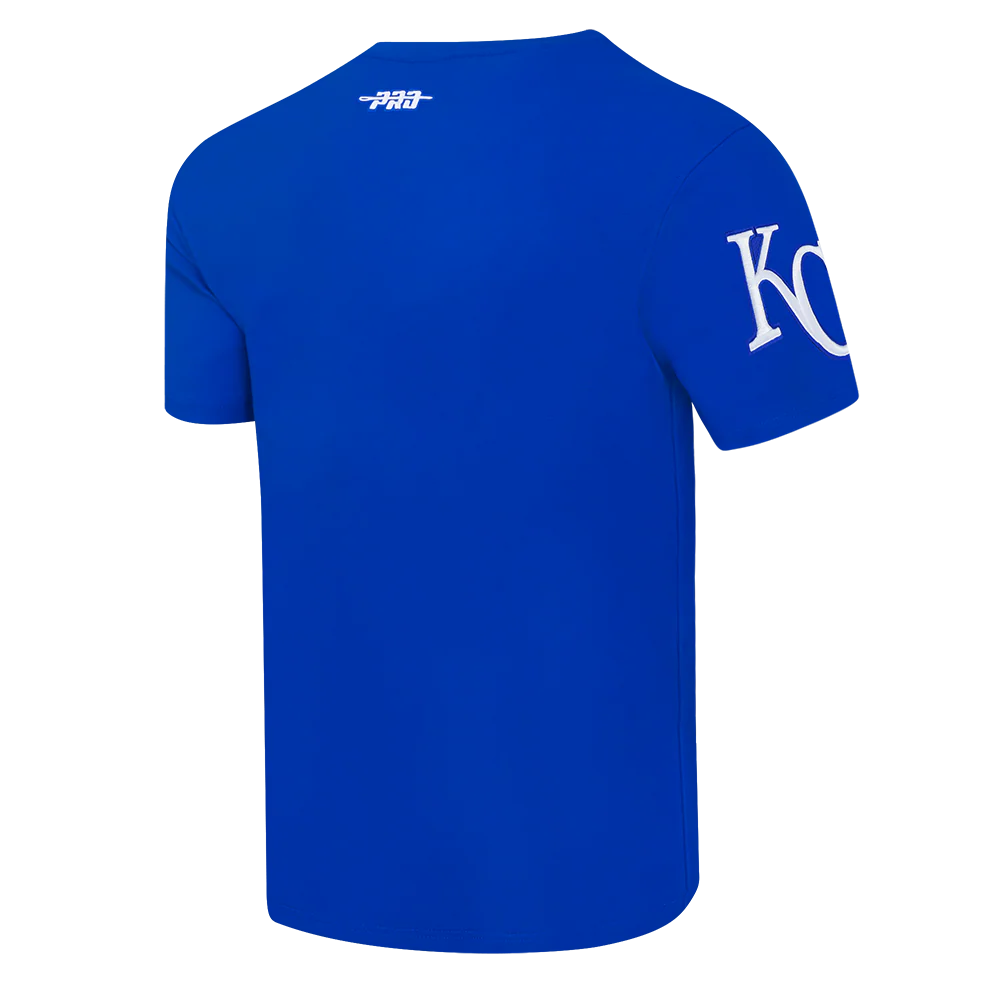 MLB KANSAS CITY ROYALS CLASSIC CHENILLE MEN'S SJ TEE (ROYAL BLUE) - Image 4