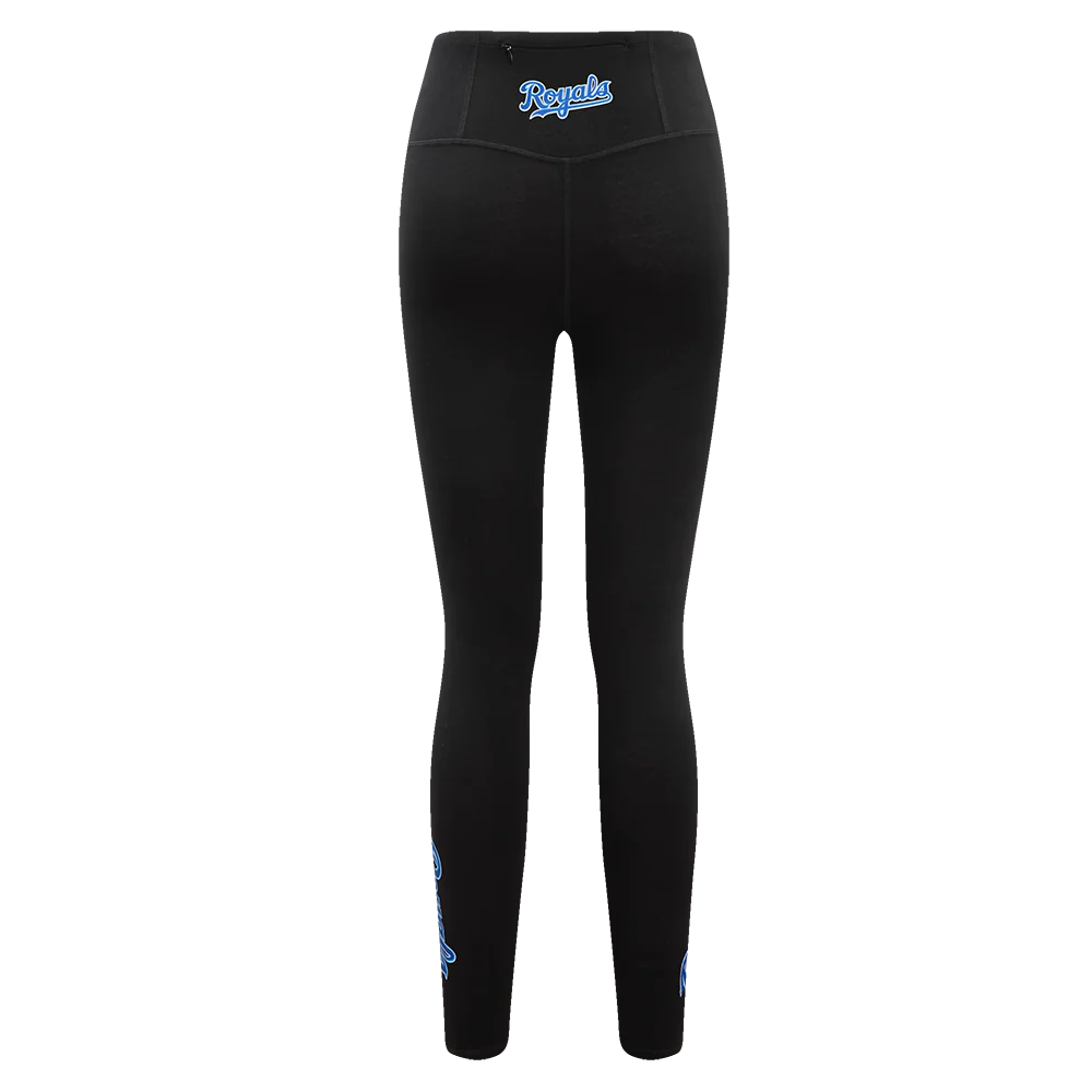 MLB KANSAS CITY ROYALS CLASSIC WOMEN'S JERSEY LEGGING (BLACK) - Image 4