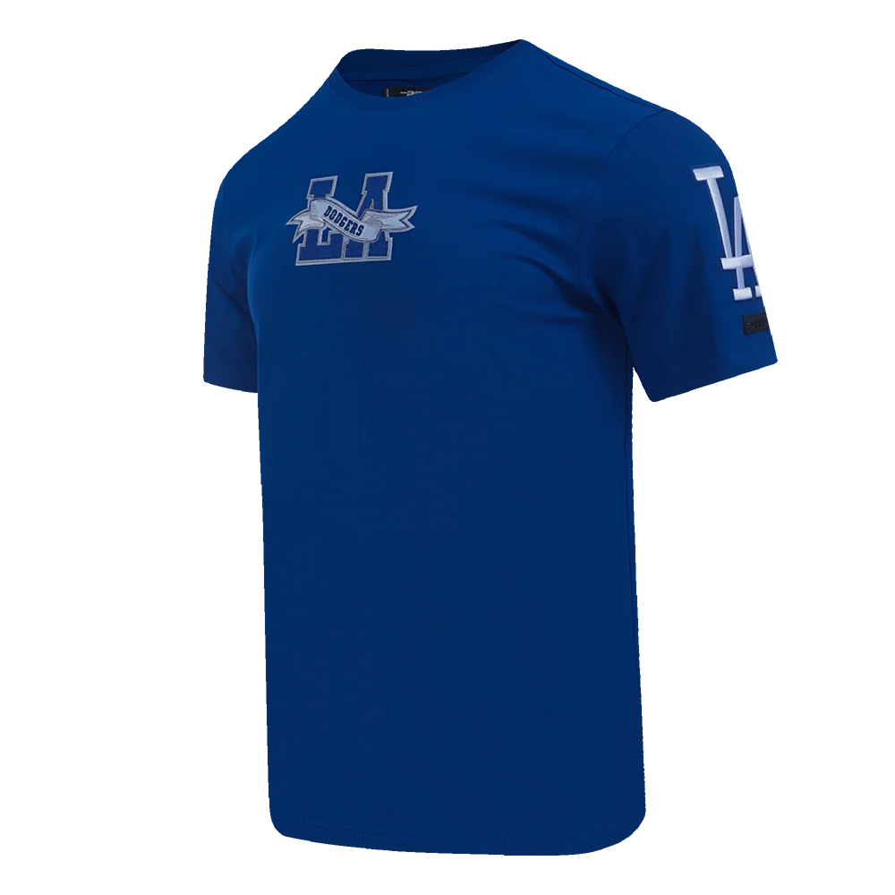 MLB LOS ANGELES DODGERS TEAM PENNANTS MEN'S TOP (DODGER BLUE) - Image 2
