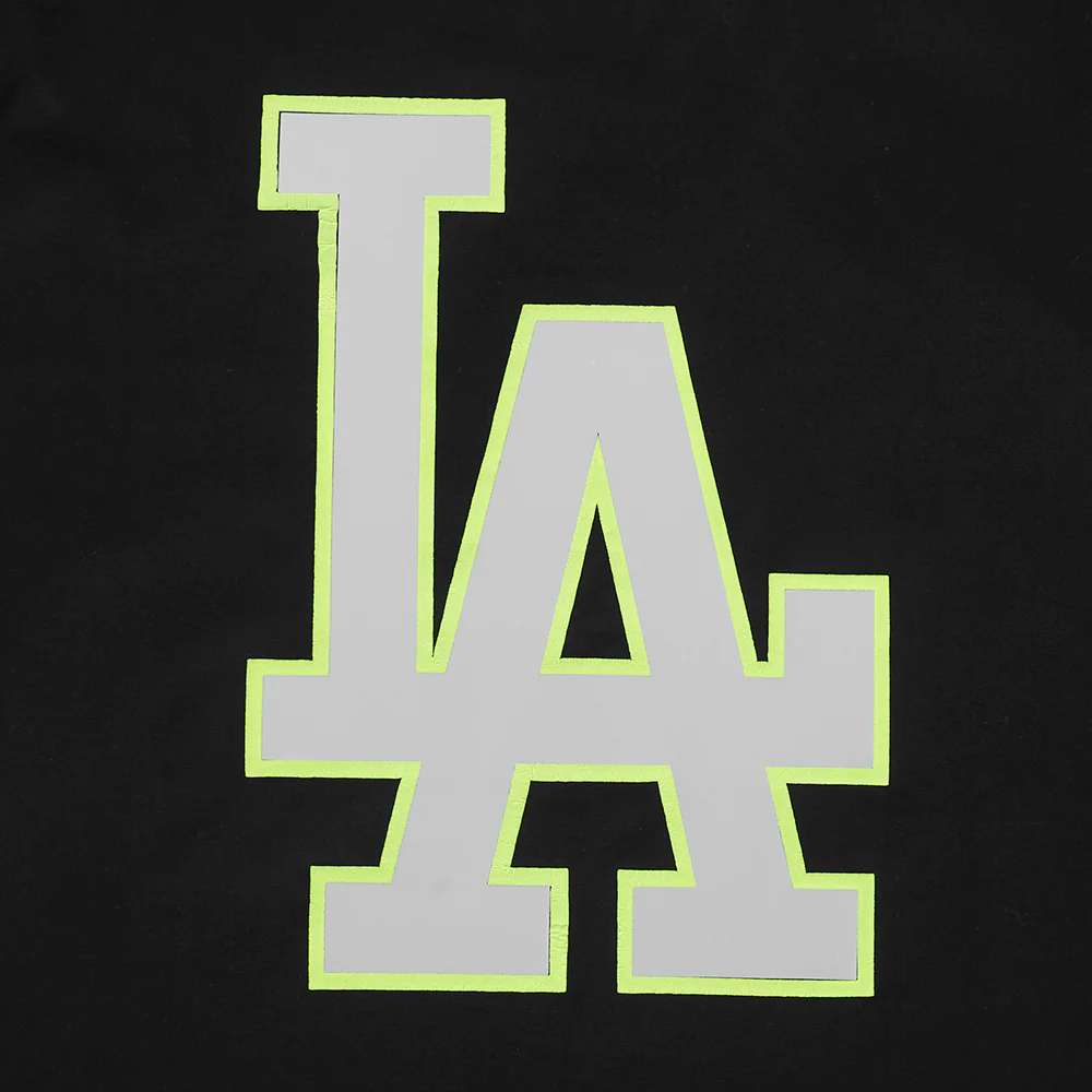 MLB LOS ANGELES DODGERS UNDER THE LIGHTS MEN'S SINGLE JERSEY TOP (BLACK) - Image 9