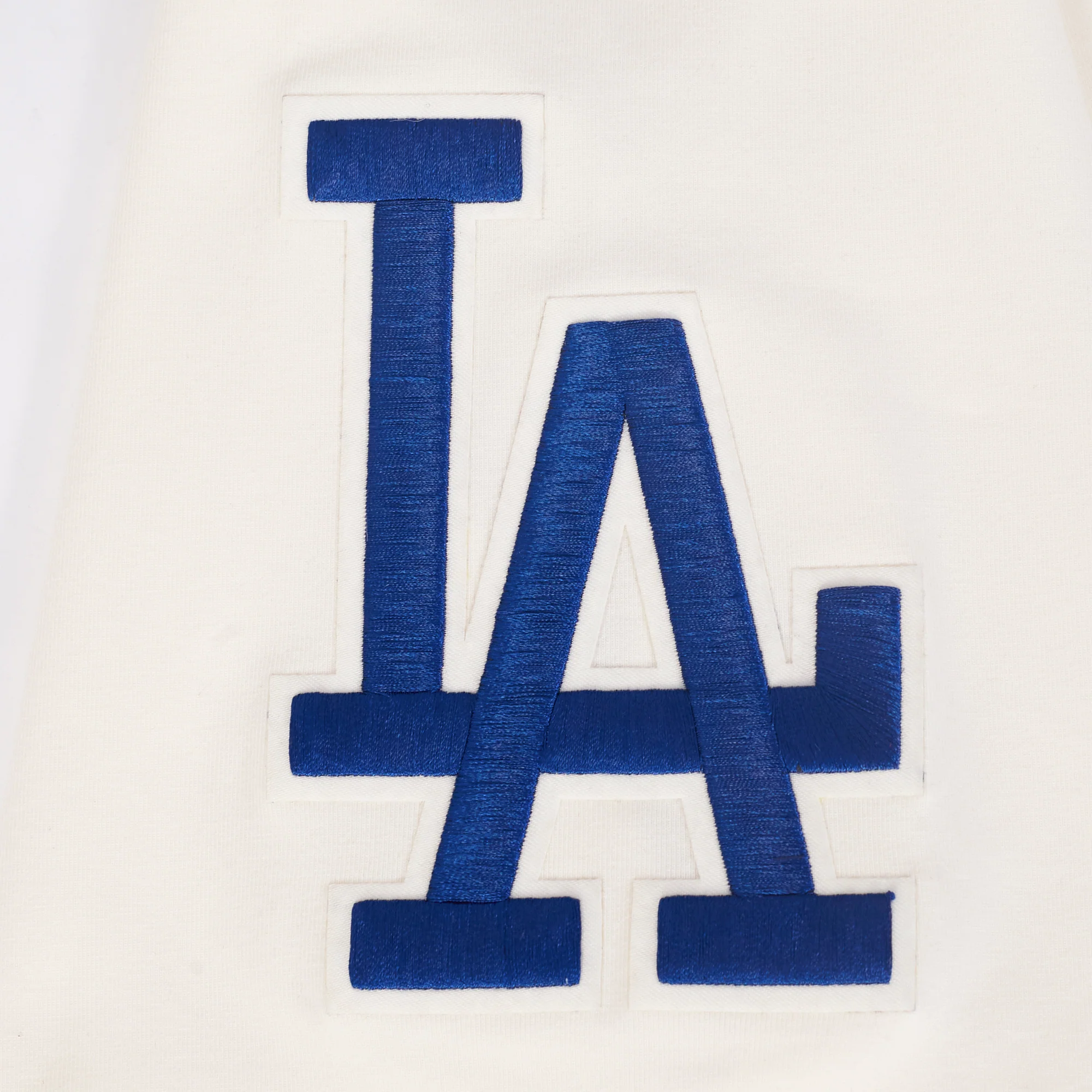 MLB LOS ANGELES DODGERS ECHO LOGO MEN'S SINGLE JERSEY TOP (EGGSHELL) - Image 6