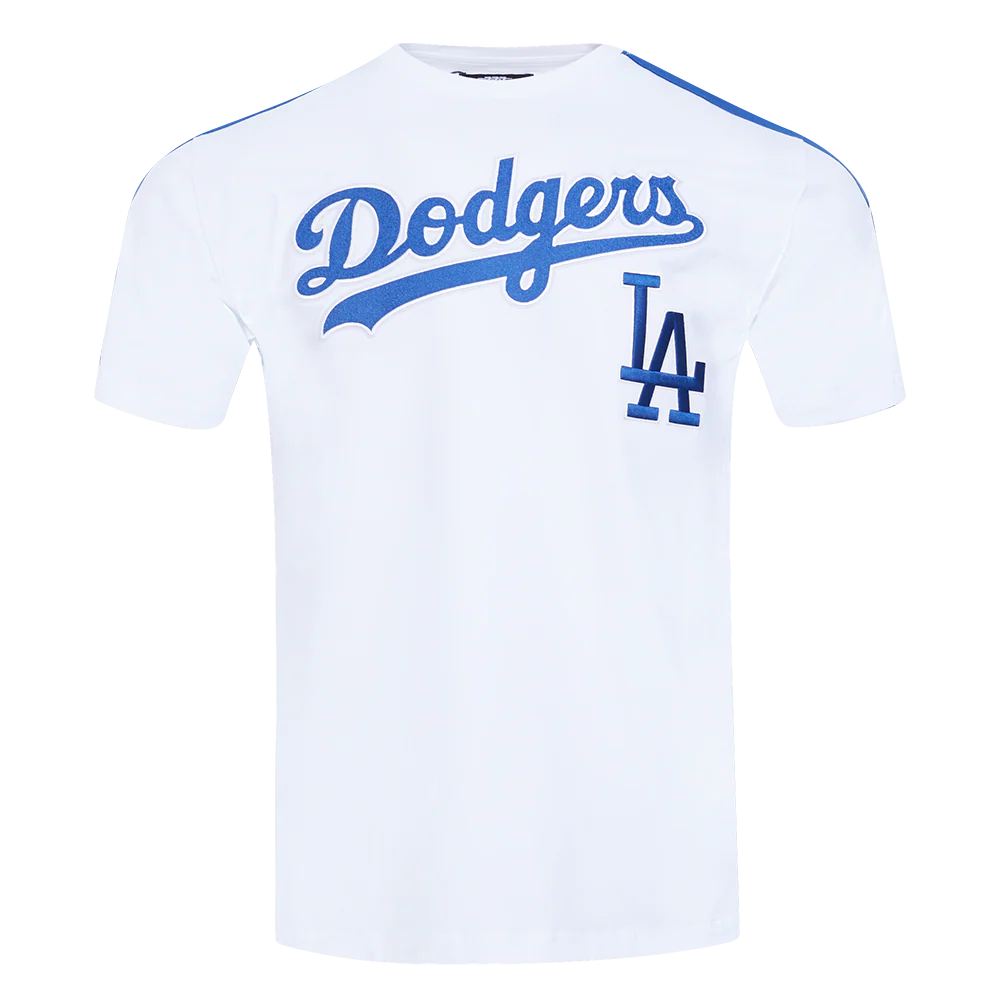 MLB LOS ANGELES DODGERS MOOKIE BETTS #50 CLASSIC MEN'S SINGLE JERSEY STRIPED TOP (WHITE/DODGER BLUE)