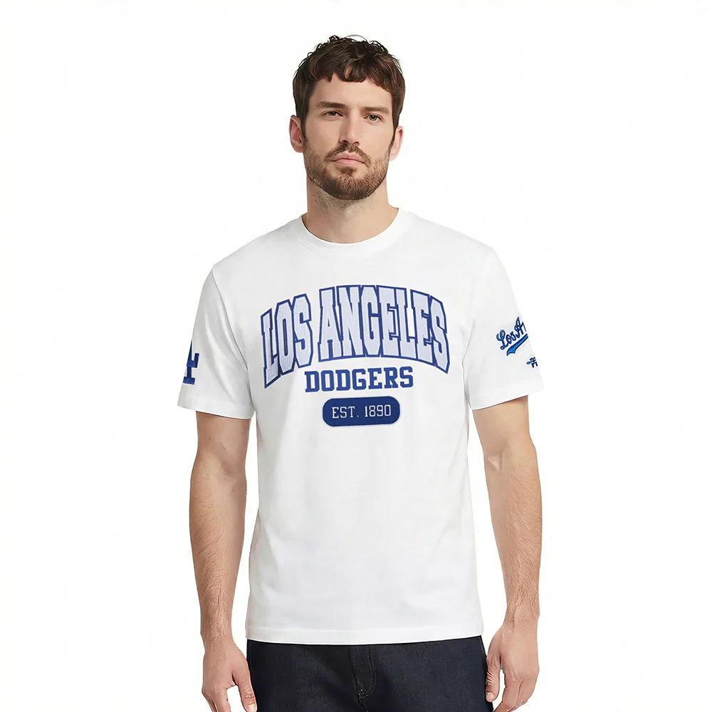 MLB LOS ANGELES DODGERS CITY ARCH MEN'S SJ TEE (WHITE)