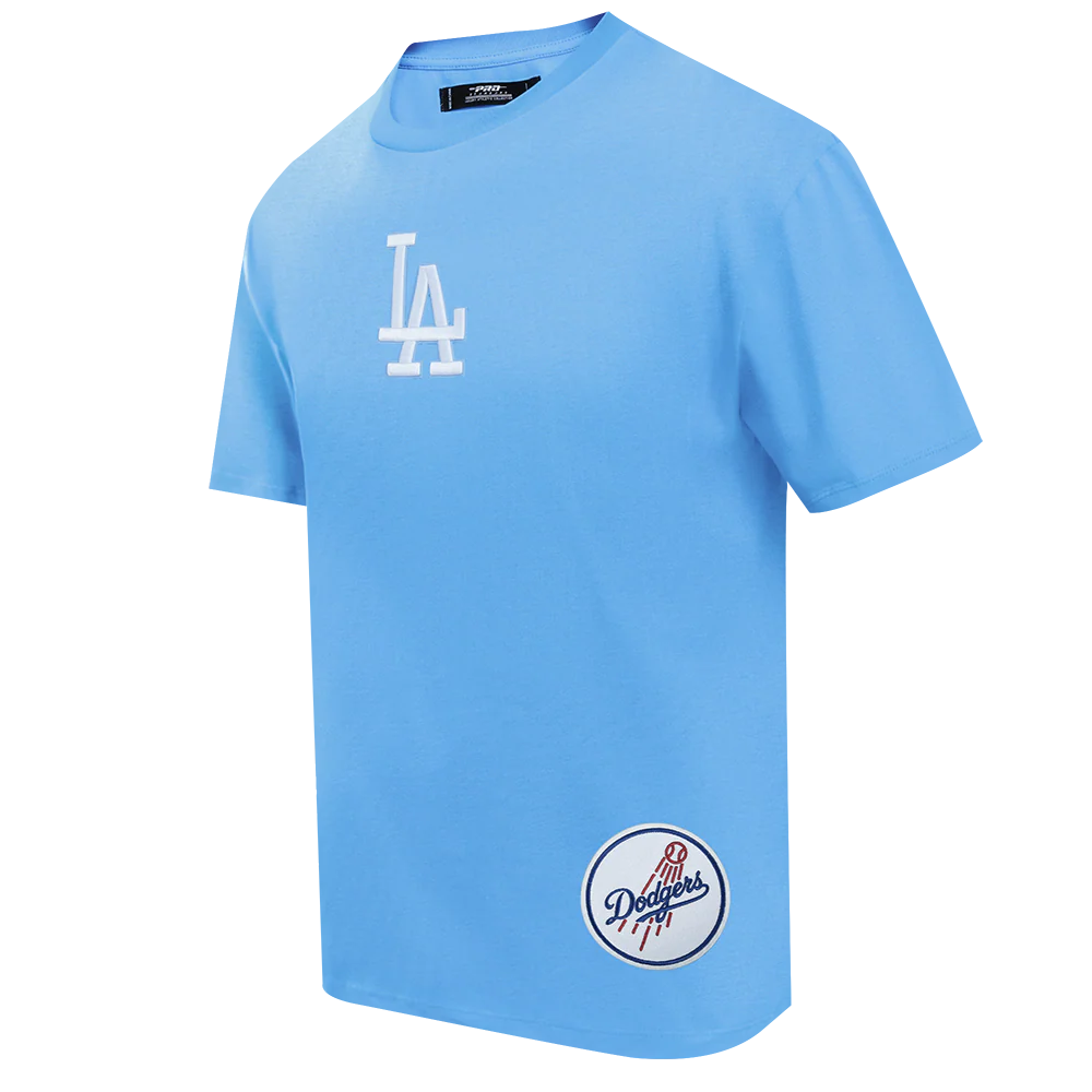 MLB LOS ANGELES DODGERS WINGSPAN MEN'S CJ DROP SHOULDER TEE V2 (UNIVERSITY BLUE) - Image 3