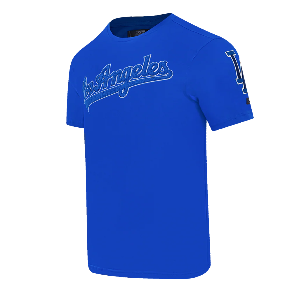 MLB LOS ANGELES DODGERS CLASSIC CHENILLE MEN'S TOP (ROYAL BLUE) - Image 2