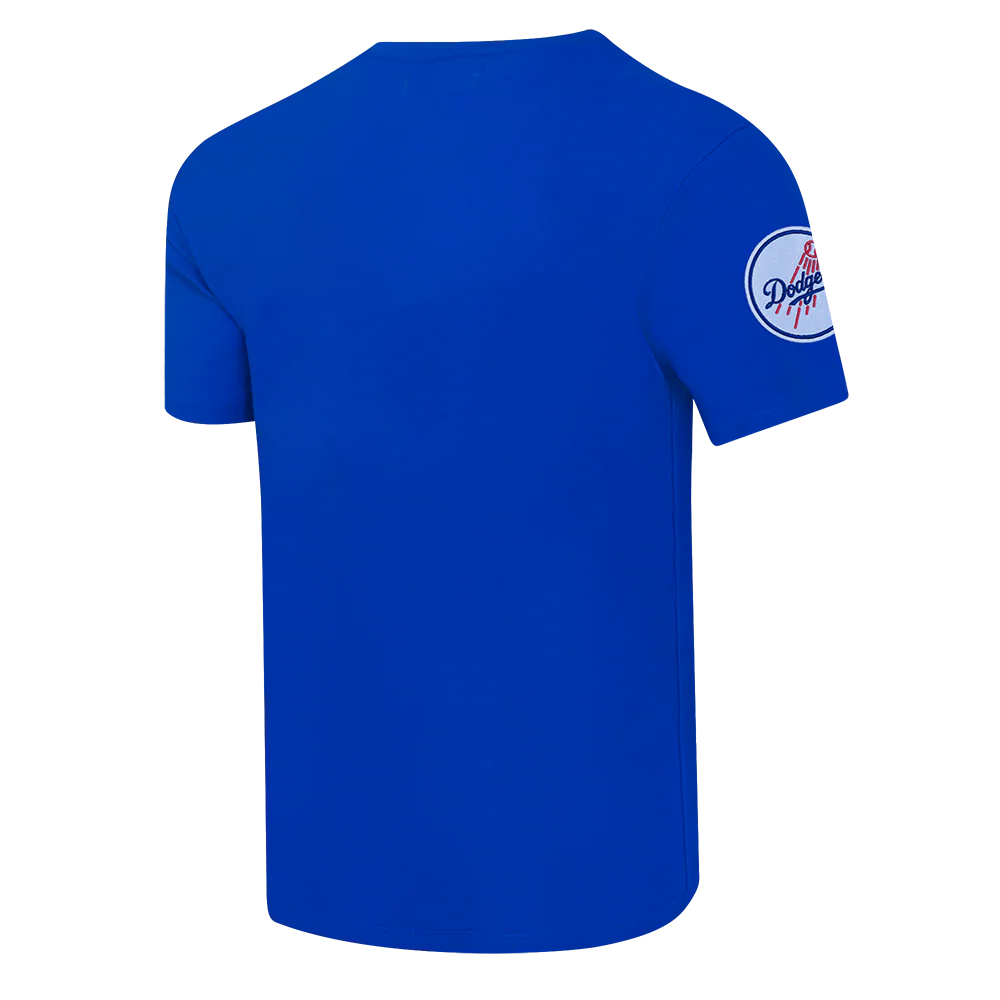 MLB LOS ANGELES DODGERS DIP DYE PRO TEAM MEN'S TOP (ROYAL BLUE) - Image 4
