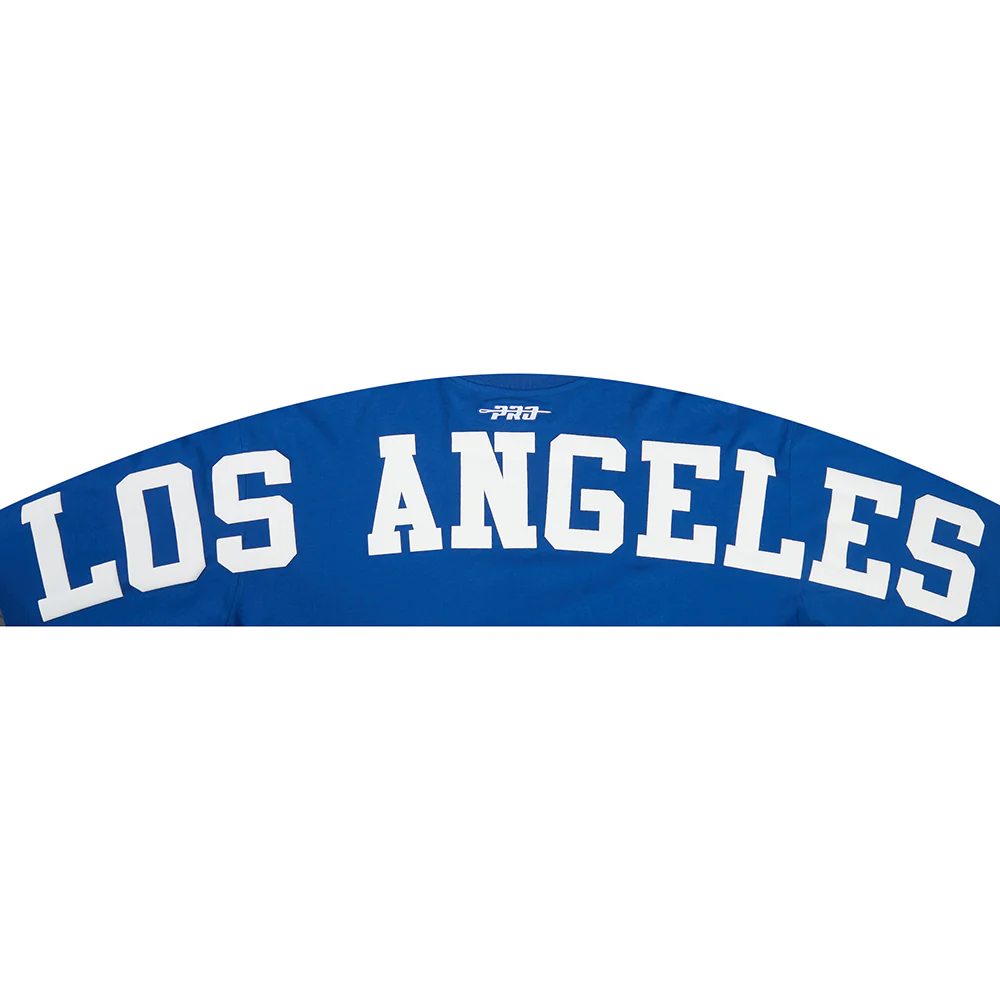 MLB LOS ANGELES DODGERS WINGSPAN MEN'S DROP SHOULDER LS TEE V2 (DODGER BLUE) - Image 7