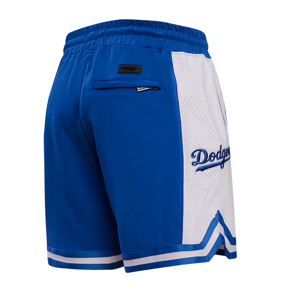MLB LOS ANGELES DODGERS SCRIPT TAIL MEN'S DOUBLE KNIT 2.0 SHORT (DODGER BLUE) - Image 3