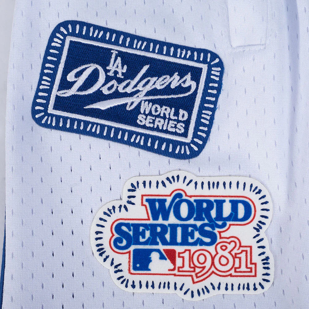 MLB LOS ANGELES DODGERS DIY PICK STITCH MEN'S DOUBLE KNIT 2.0 SHORT (DODGER BLUE) - Image 10