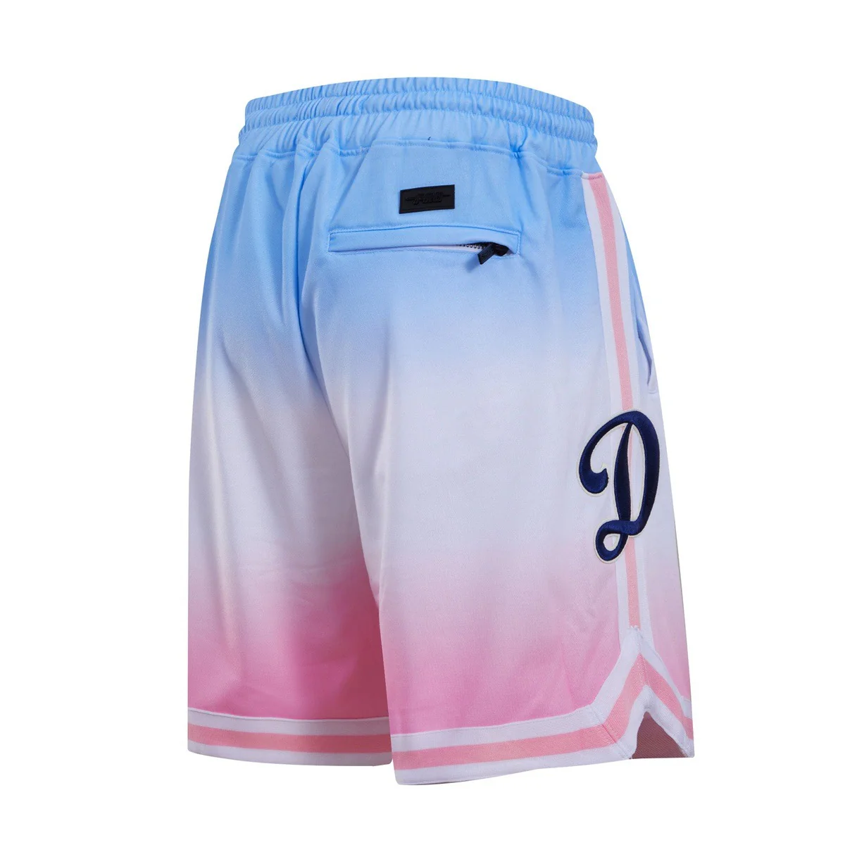 MLB LOS ANGELES DODGERS LOGO PRO TEAM MEN'S SHORT (BLUE/WHITE/PINK) - Image 3