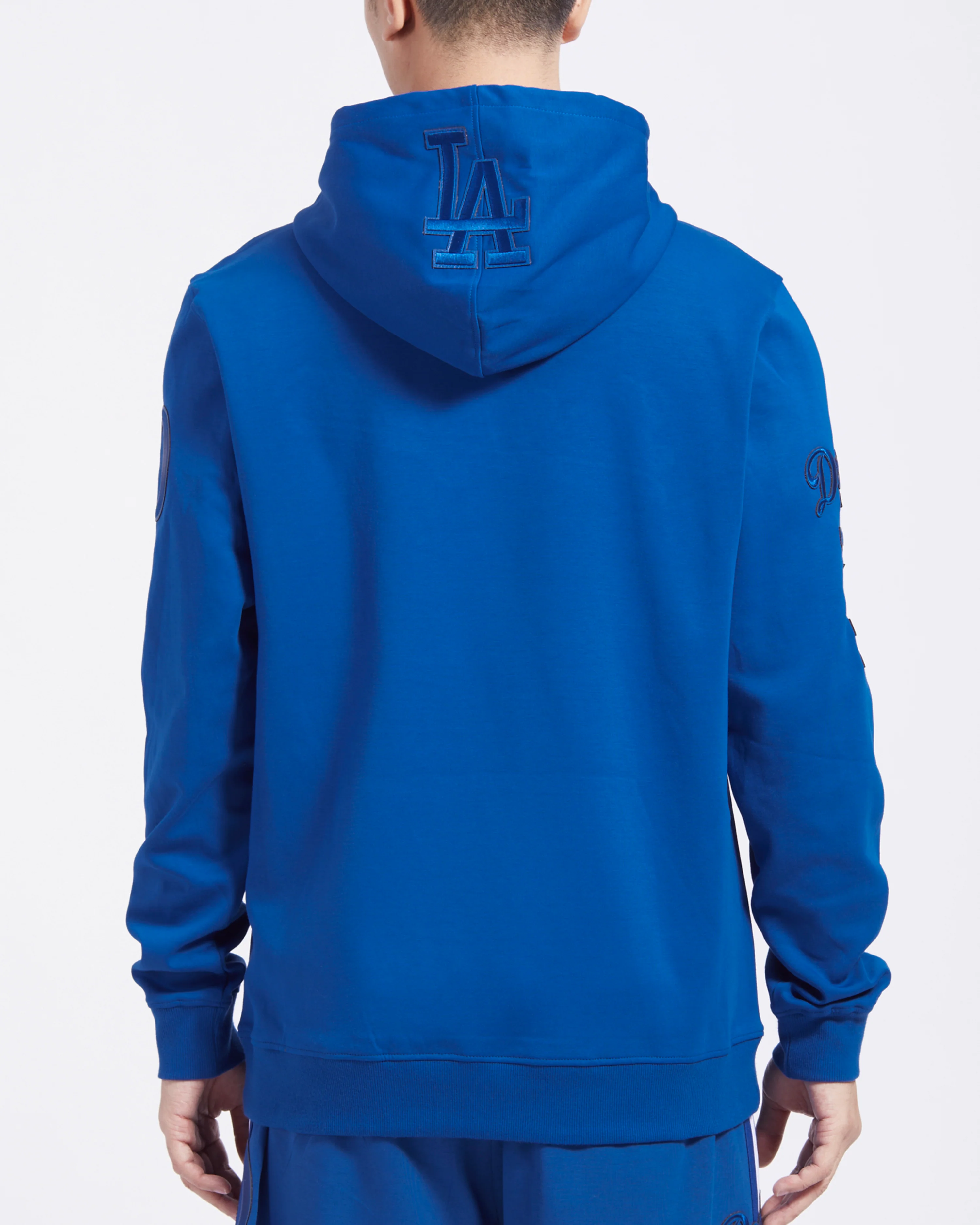 MLB LOS ANGELES DODGERS TRIPLE TONAL DK PO HOODIE (DODGER BLUE) - Image 4