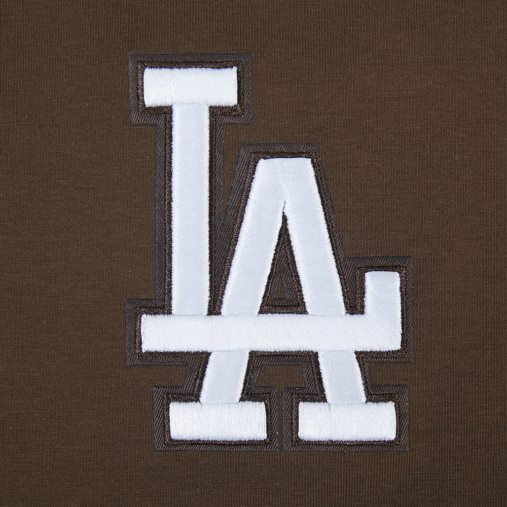 MLB LOS ANGELES DODGERS WINGSPAN WOMEN'S SJ BOXY TEE (BROWN) - Image 6