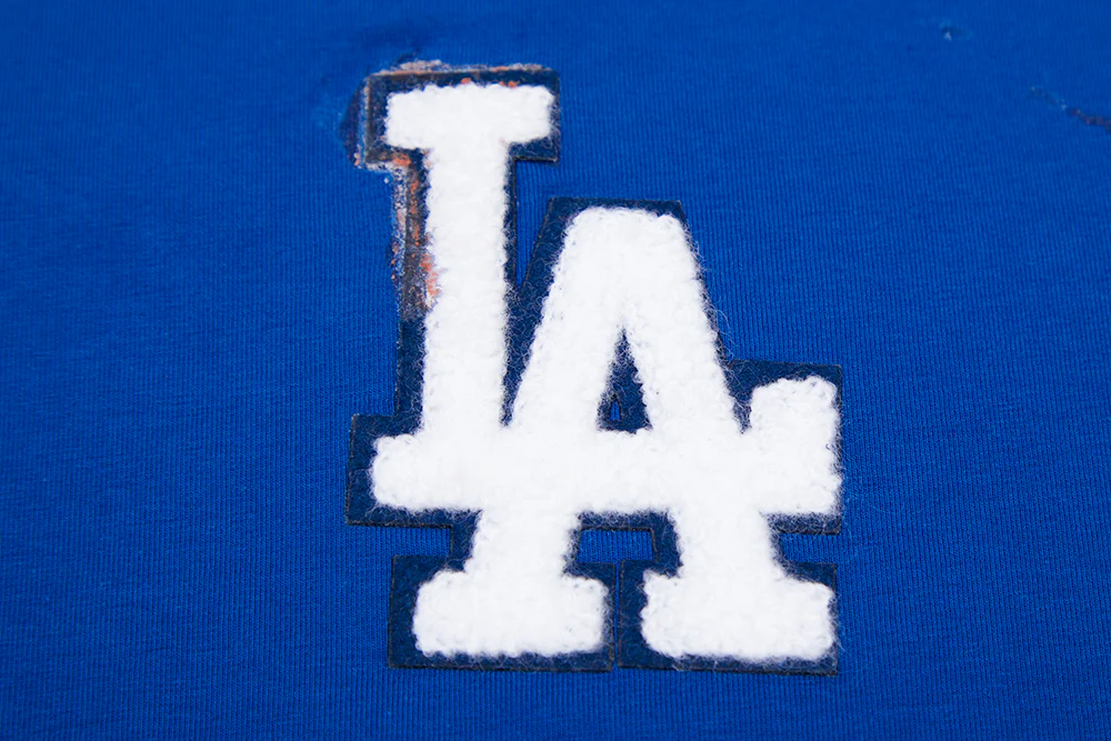 MLB LOS ANGELES DODGERS CLASSIC WOMEN'S BOXY TOP (DODGER BLUE) - Image 3