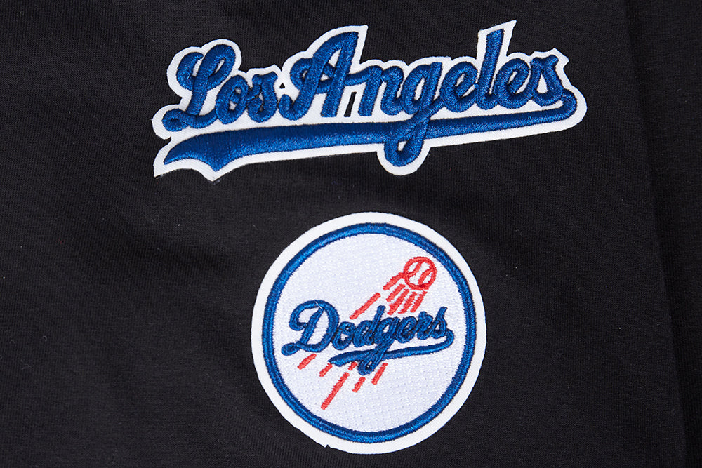 MLB LOS ANGELES DODGERS MASHUP WOMEN'S BOXY TOP (BLACK) - Image 6