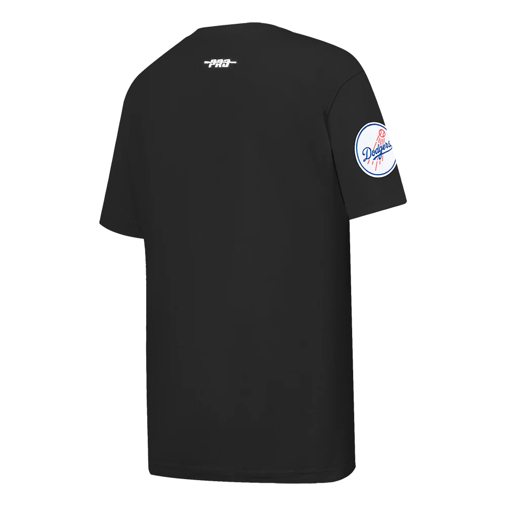 MLB LOS ANGELES DODGERS CLASSIC BIG BOYS SHORT SLEEVE TOP (BLACK) - Image 4