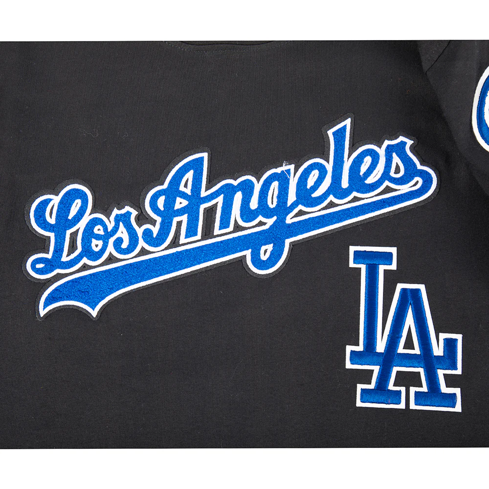 MLB LOS ANGELES DODGERS CLASSIC BIG BOYS SHORT SLEEVE TOP (BLACK) - Image 6