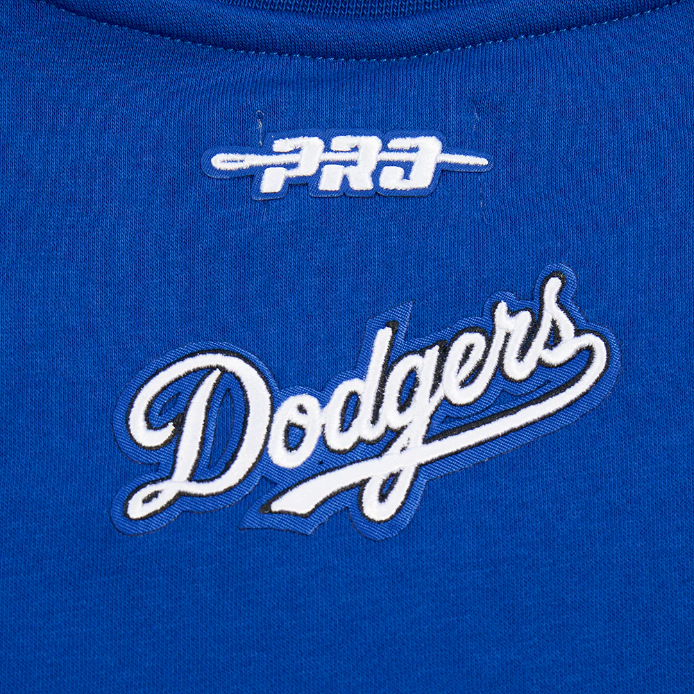 MLB LOS ANGELES DODGERS CLASSIC BIG GIRLS FLEECE CREWNECK (DODGER BLUE) - Image 6