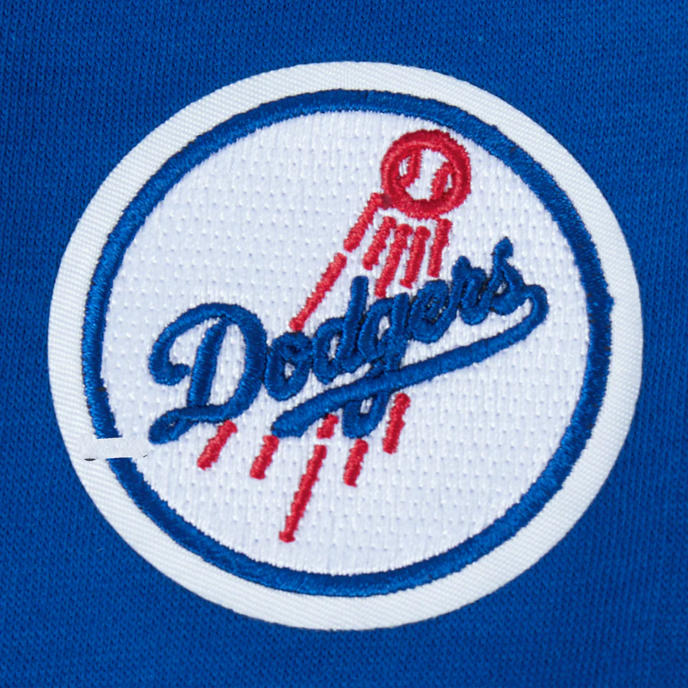 MLB LOS ANGELES DODGERS CLASSIC BIG GIRLS FLEECE FZ HOODIE (DODGER BLUE) - Image 6