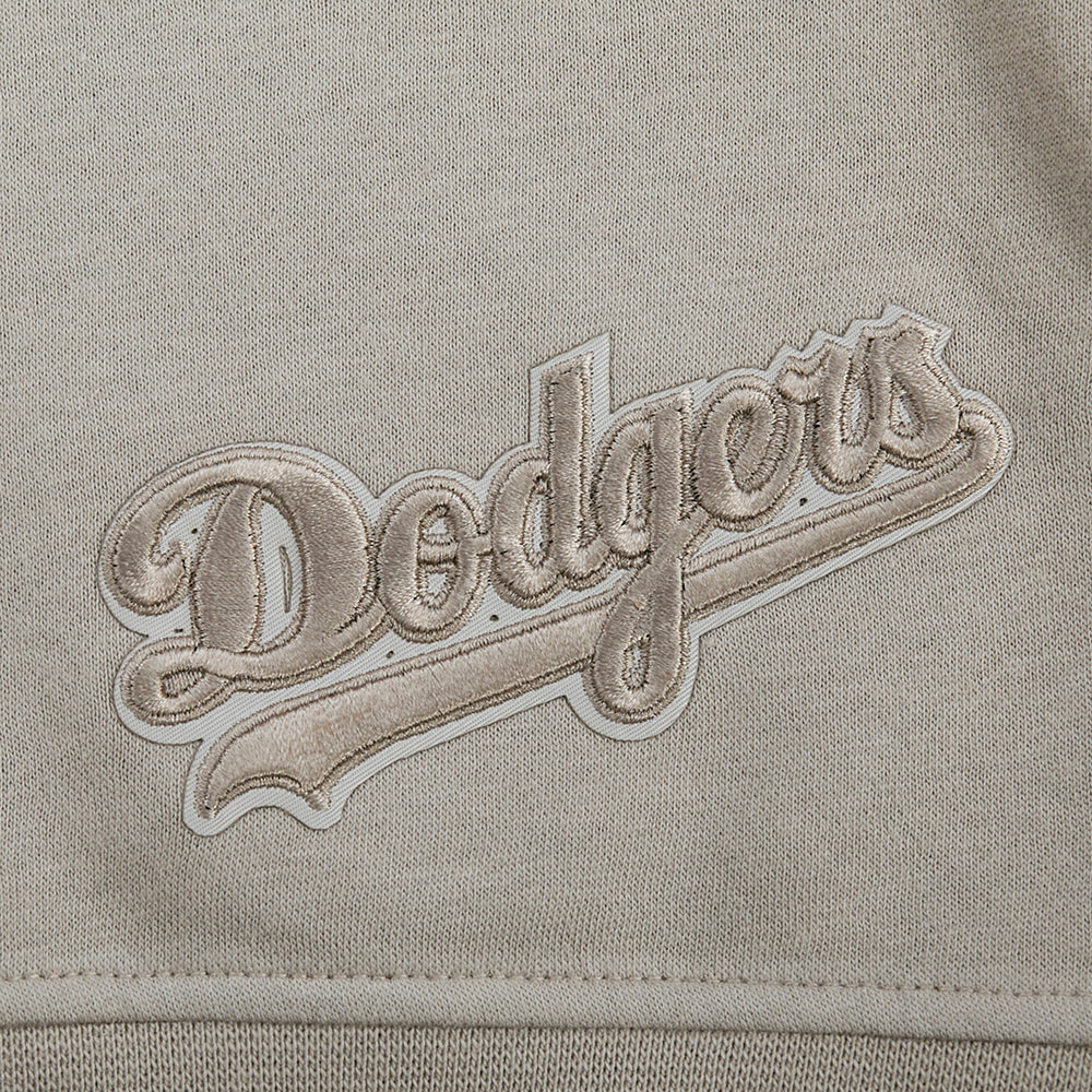 MLB LOS ANGELES DODGERS NEUTRAL BIG GIRL'S FLEECE PO HOODIE (TAUPE) - Image 6