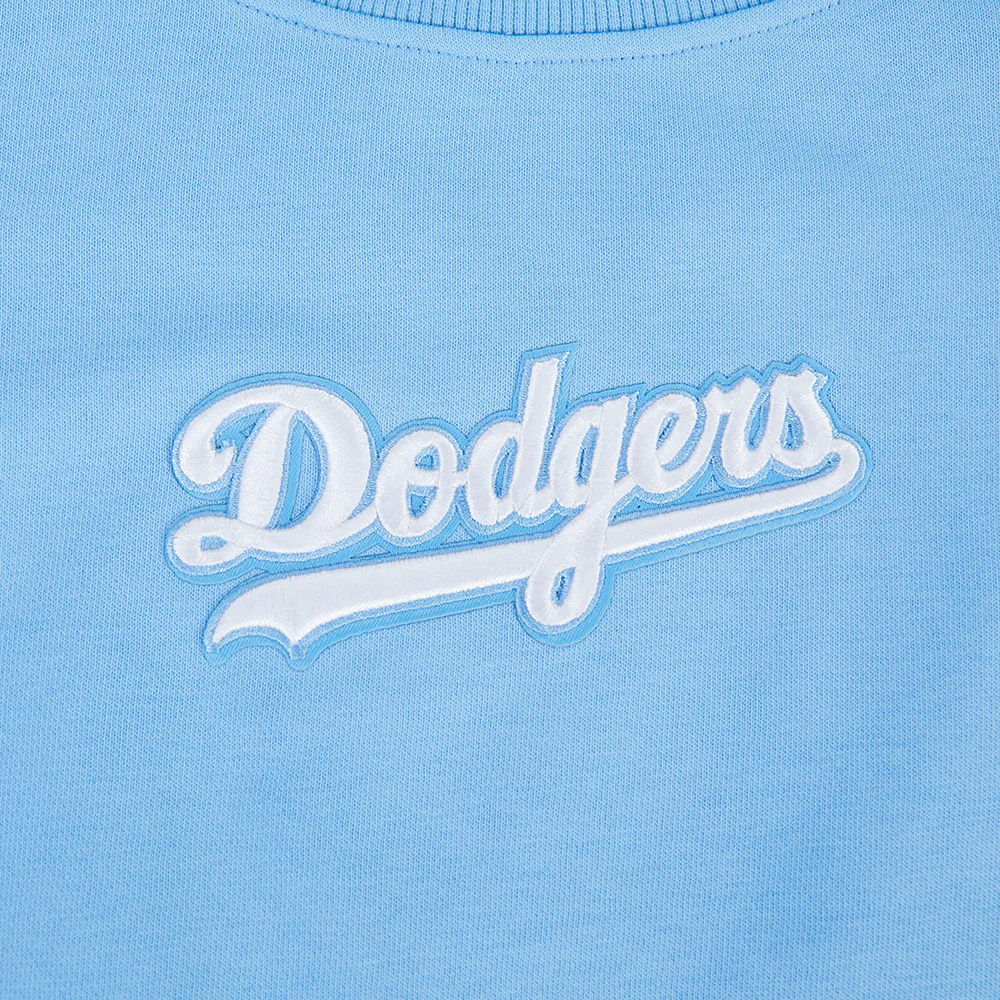 MLB LOS ANGELES DODGERS WINGSPAN WOMEN'S FLC CREWNECK (UNIVERSITY BLUE) - Image 7