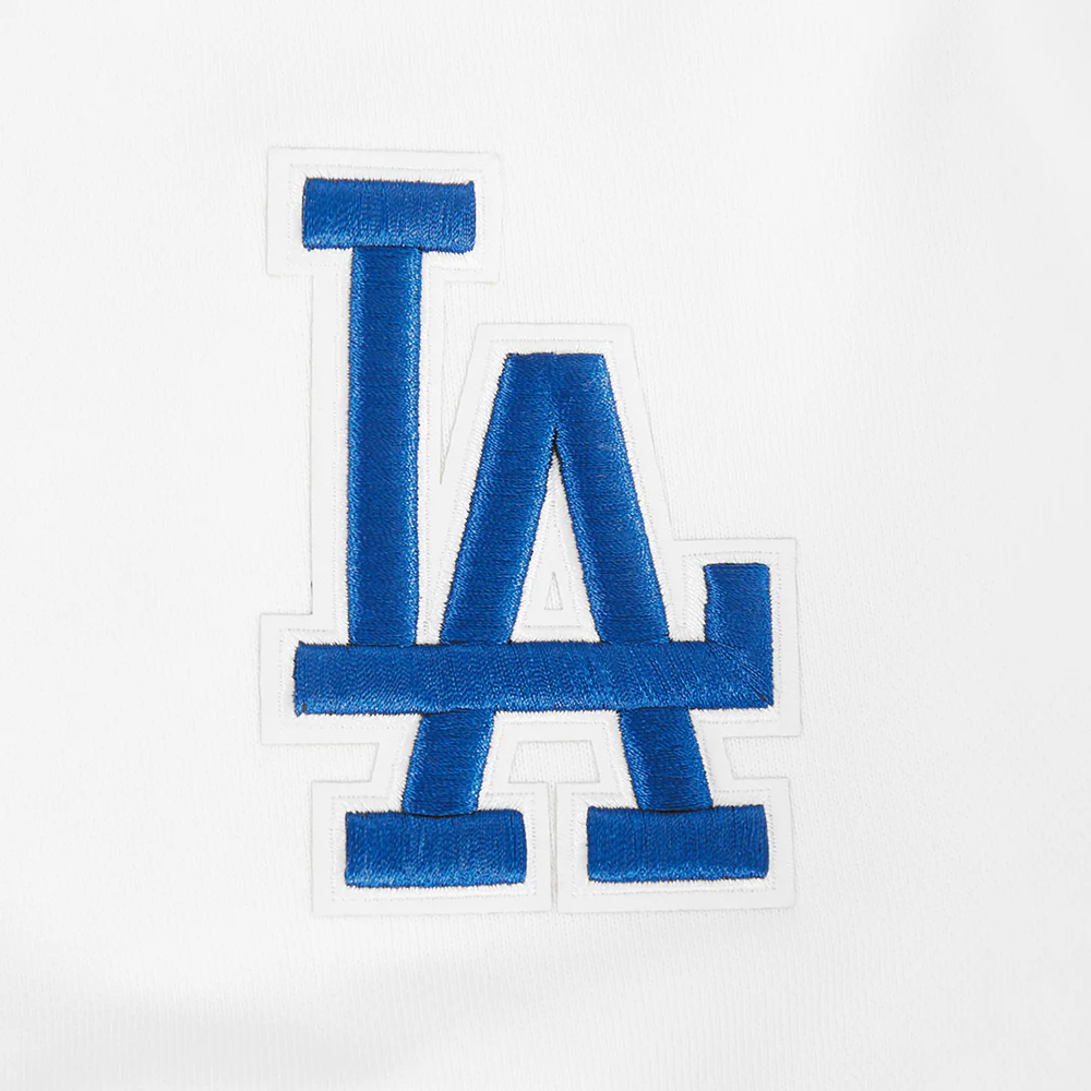 MLB LOS ANGELES DODGERS WINGSPAN WOMEN'S FLC CREWNECK (WHITE) - Image 7