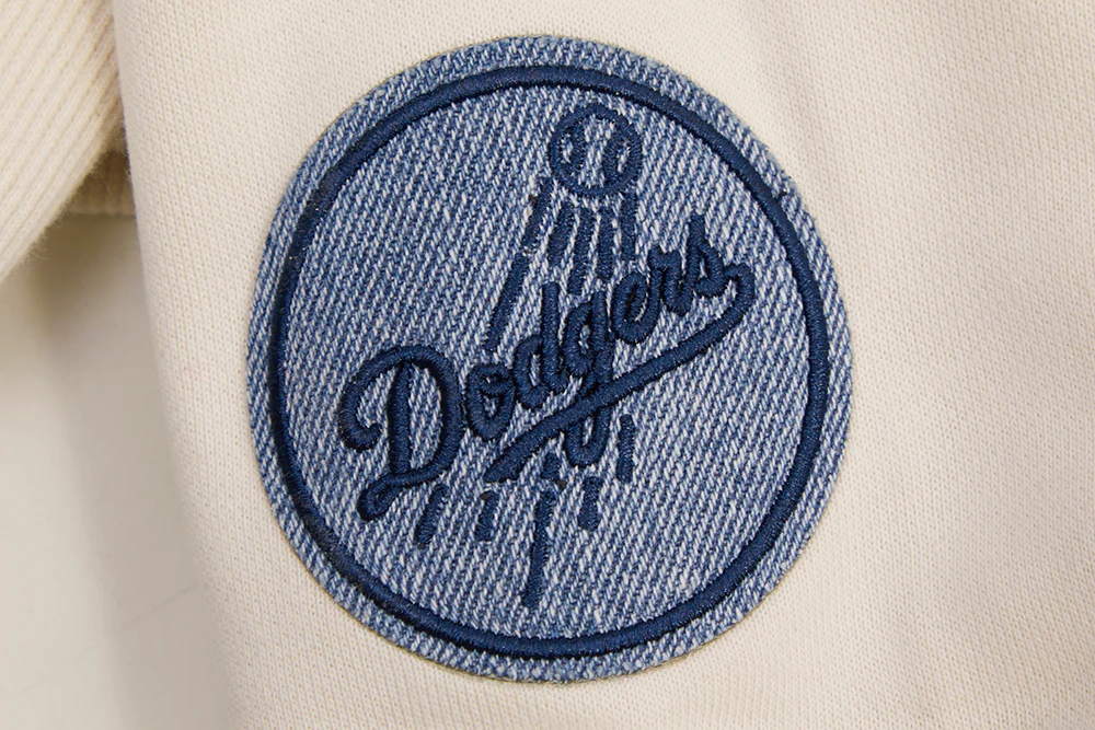MLB LOS ANGELES DODGERS VARSITY BLUES WOMEN'S CREWNECK (LINEN) - Image 7
