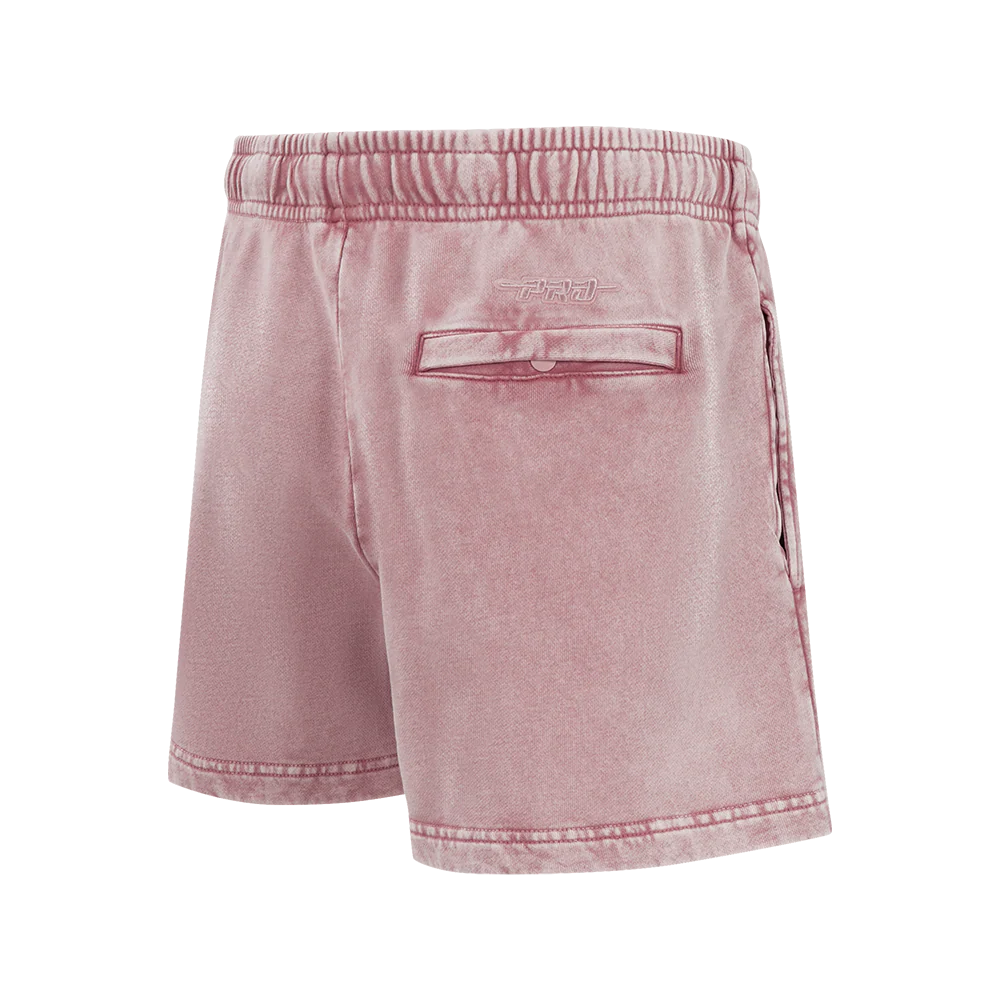 MLB LOS ANGELES DODGERS WASHED CLASSIC WOMEN'S ENZYME WASH FT SHORT (WASHED MAUVE) - Image 3
