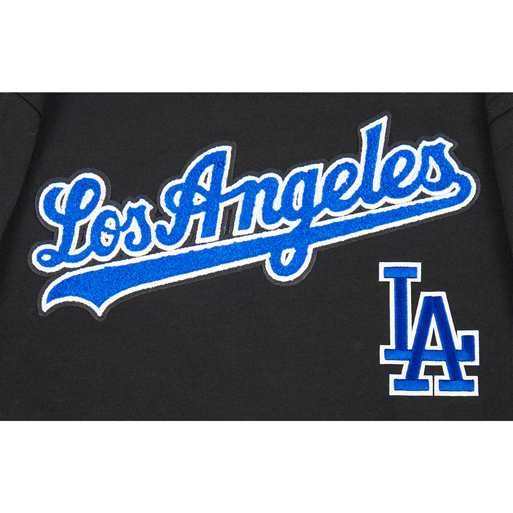 MLB LOS ANGELES DODGERS CLASSIC LITTLE BOYS SHORT SLEEVE TOP (BLACK) - Image 5