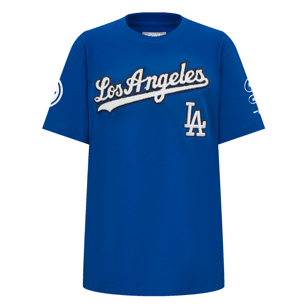 MLB LOS ANGELES DODGERS CLASSIC LITTLE BOYS SHORT SLEEVE TOP (DODGER BLUE)