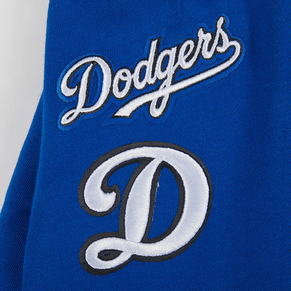 MLB LOS ANGELES DODGERS CLASSIC TODDLER BOYS FLEECE FZ HOODIE (DODGER BLUE) - Image 8