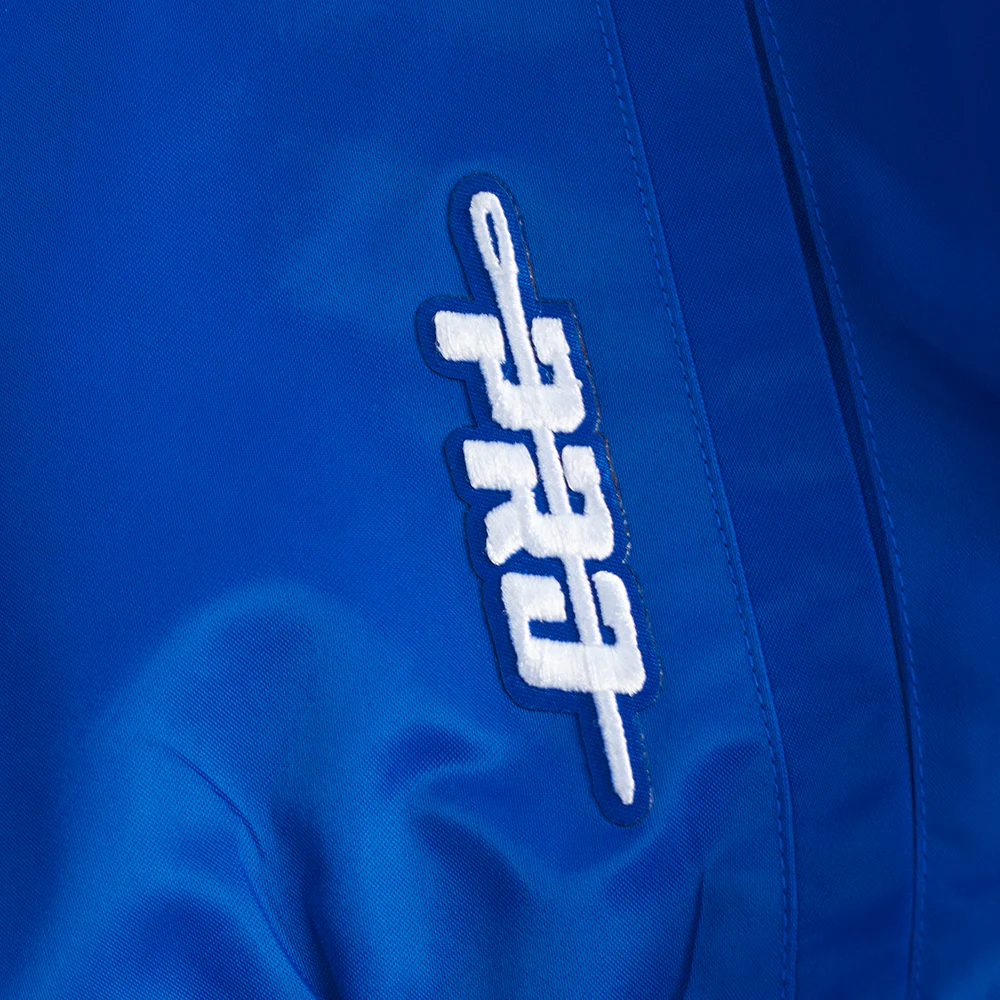 MLB LOS ANGELES DODGERS GAME DAY CLASSICS WOMEN'S SATIN JACKET (DODGER BLUE) - Image 12