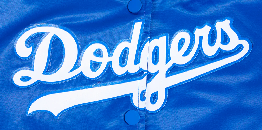 MLB LOS ANGELES DODGERS CLASSIC WOMEN'S SATIN JACKET (DODGER BLUE) - Image 5