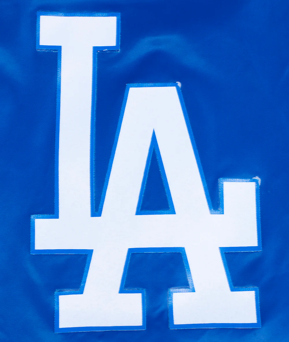 MLB LOS ANGELES DODGERS CLASSIC WOMEN'S SATIN JACKET (DODGER BLUE) - Image 8