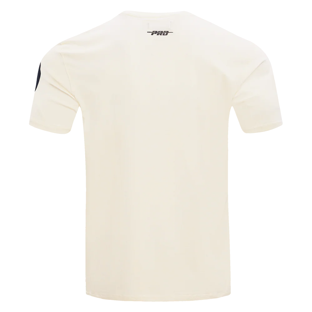 MLB MILWAUKEE BREWERS TRIPLE TONAL SINGLE JERSEY MEN'S TEE (EGGSHELL) - Image 3