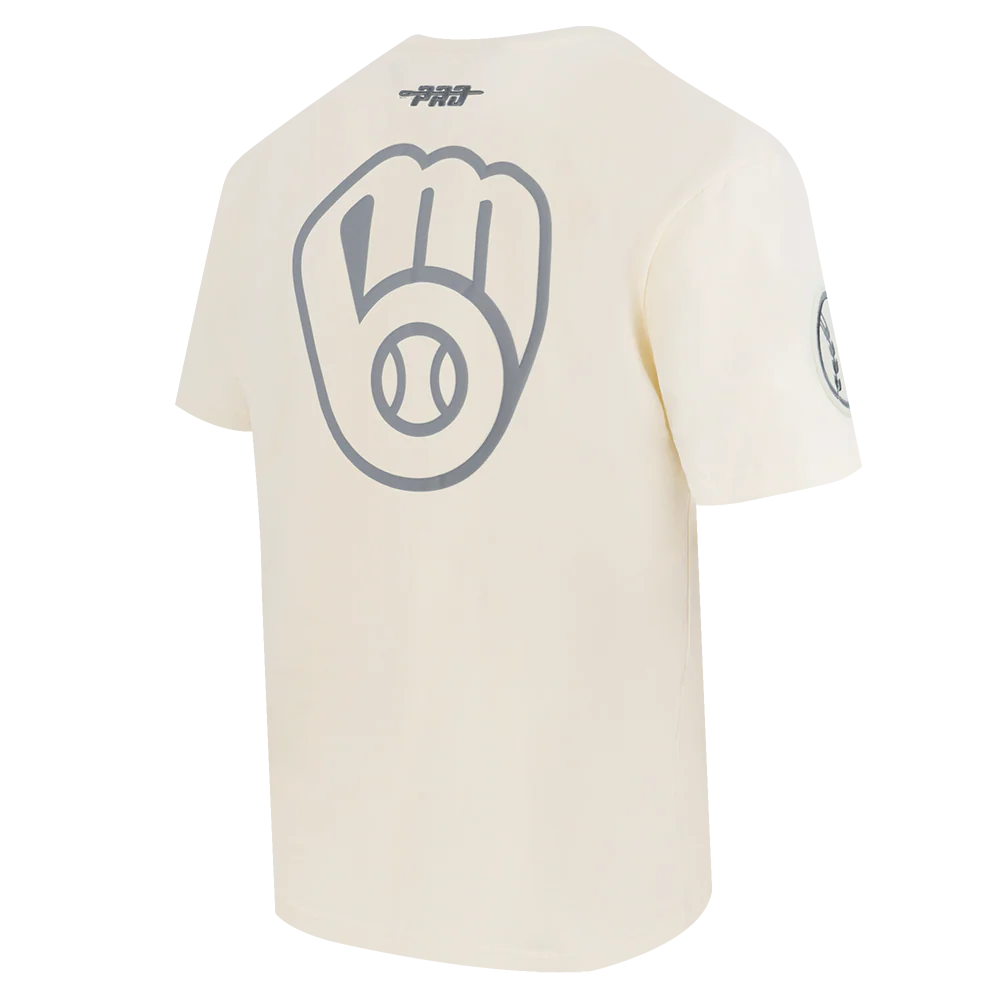 MILWAUKEE BREWERS STREET TEAM MEN'S CJ DROP SHOULDER TEE (EGGSHELL) - Image 6
