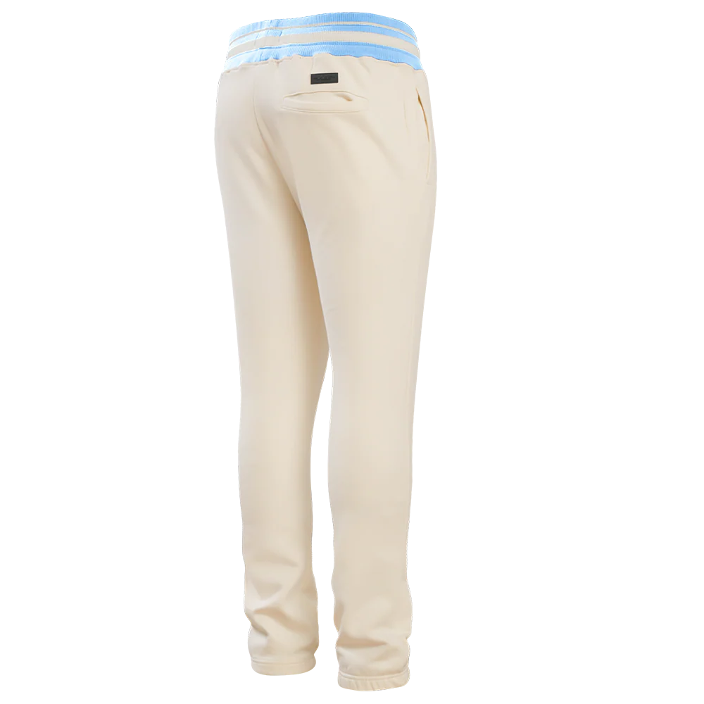 MLB MILWAUKEE BREWERS RETRO CLASSIC MEN'S SWEATPANT (EGGSHELL/ UNIVERSITY BLUE) - Image 3