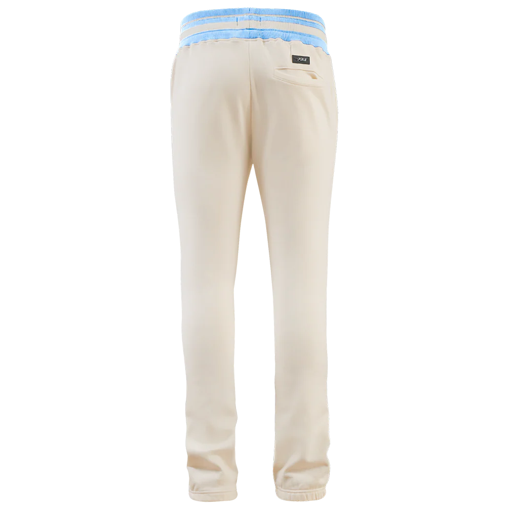MLB MILWAUKEE BREWERS RETRO CLASSIC MEN'S SWEATPANT (EGGSHELL/ UNIVERSITY BLUE) - Image 4