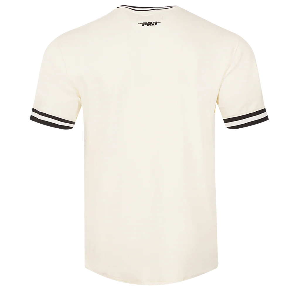 MLB FLORIDA MARLINS RETRO CLASSIC MEN'S TOP (EGGSHELL/ BLACK) - Image 3