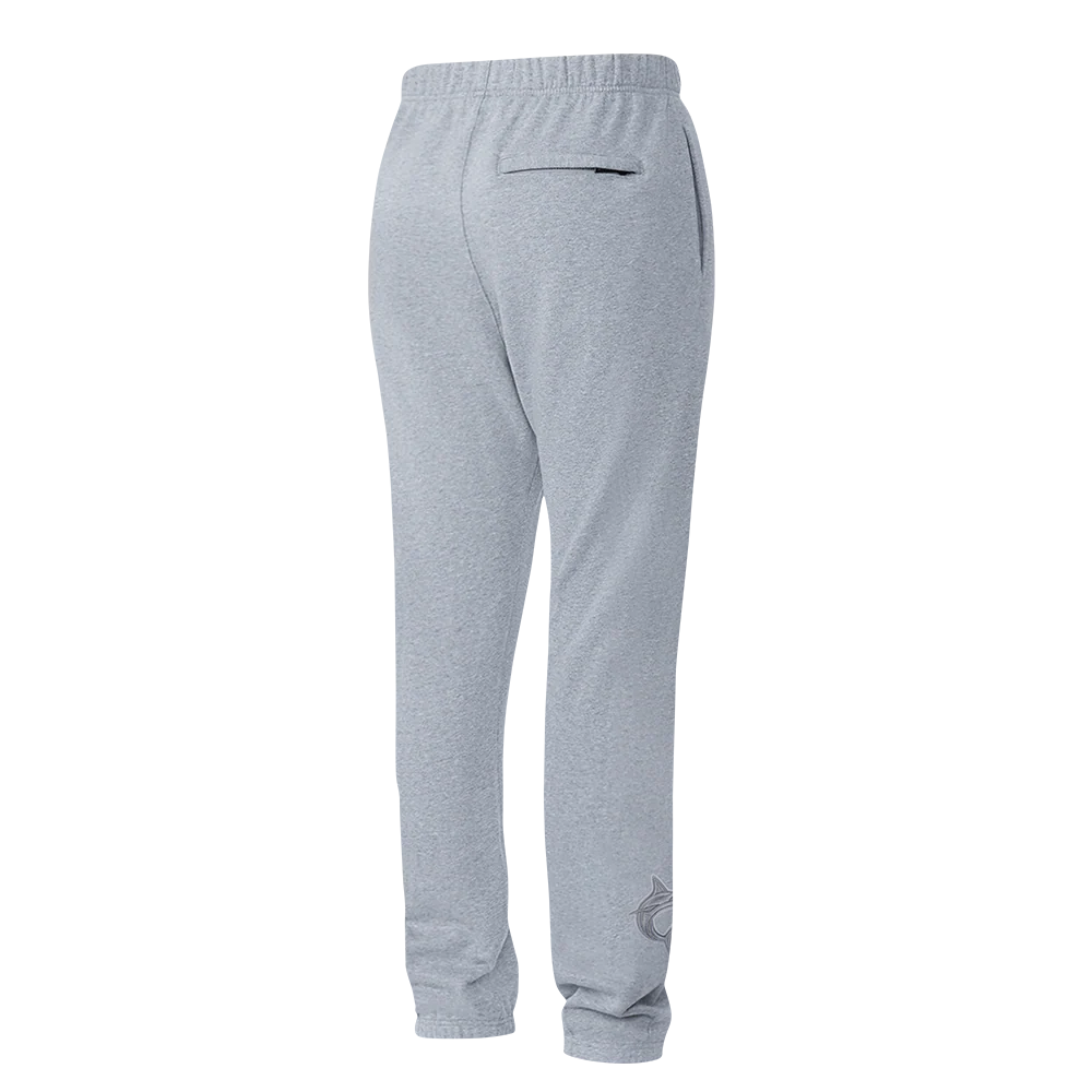 MLB MIAMI MARLINS NEUTRAL MEN'S SWEATPANT (DARK HEATHER GRAY) - Image 3