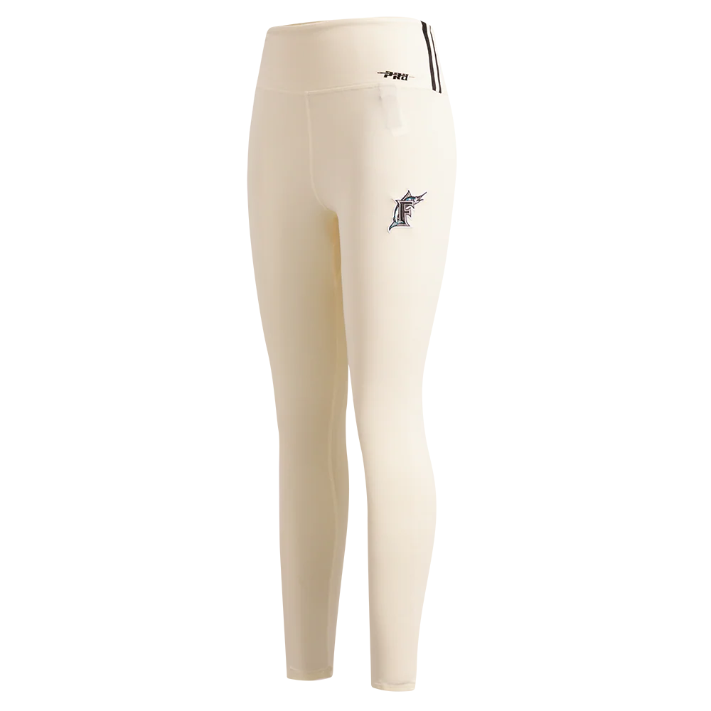 MLB FLORIDA MARLINS RETRO CLASSIC WOMEN'S JERSEY LEGGING (EGGSHELL)