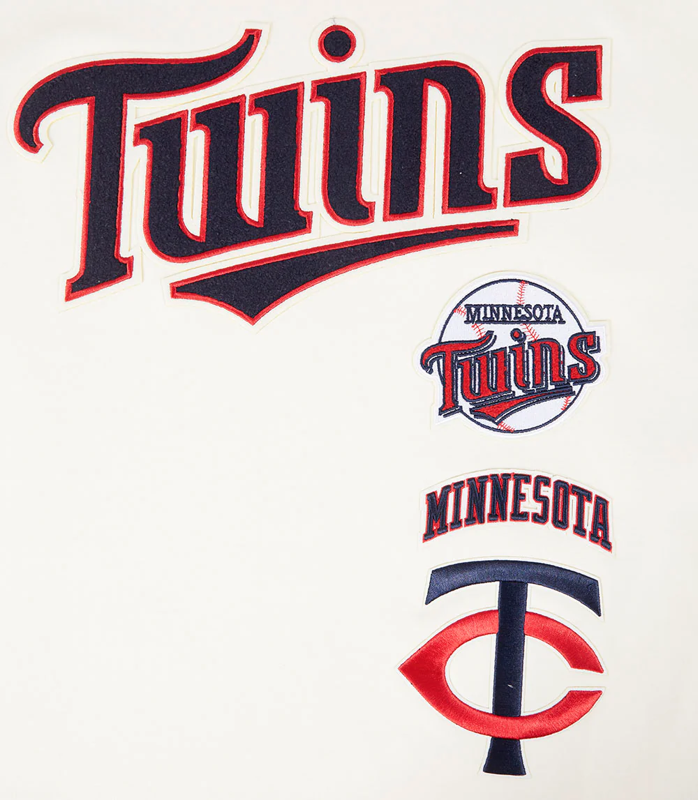 MLB MINNESOTA TWINS RETRO CLASSIC MEN'S TOP (EGGSHELL/ RED) - Image 5