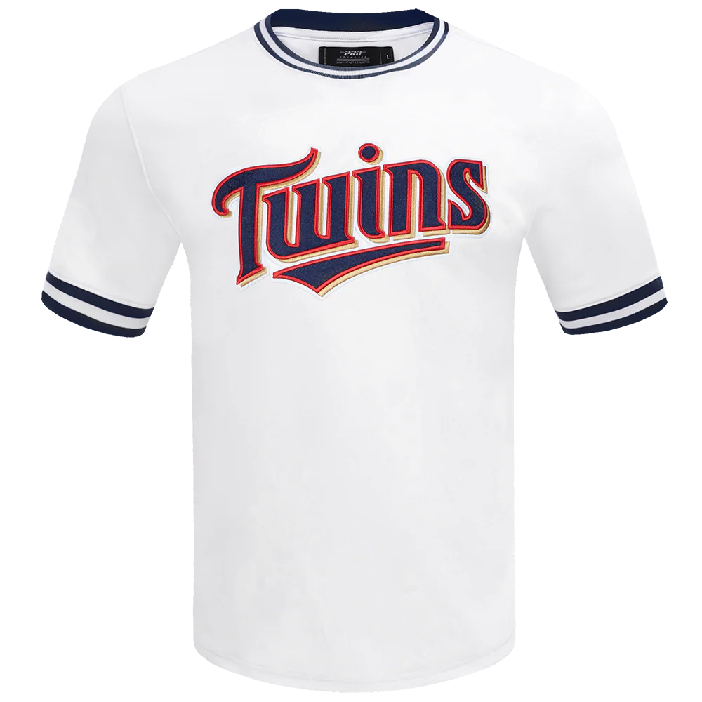 MLB MINNESOTA TWINS CLASSIC CHENILLE MEN'S TOP (WHITE)