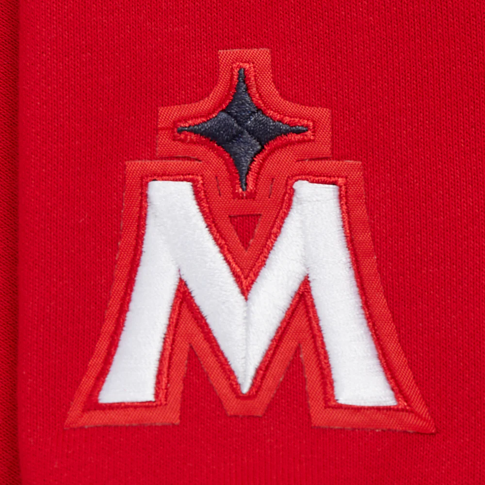 MLB MINNESOTA TWINS CLASSIC WOMEN'S FLEECE PULLOVER HOODIE (RED) - Image 6