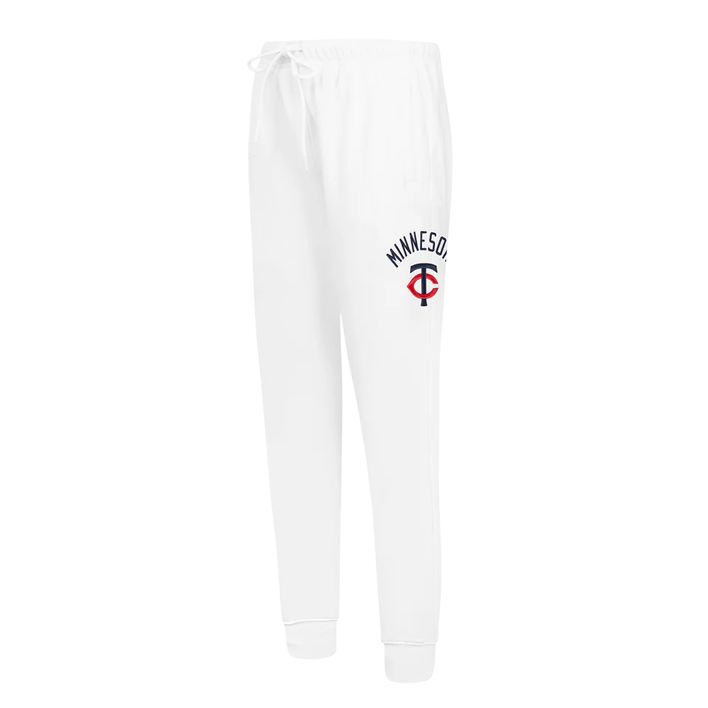 MLB MINNESOTA TWINS CLASSIC WOMEN'S FLEECE SWEATPANT (WHITE)