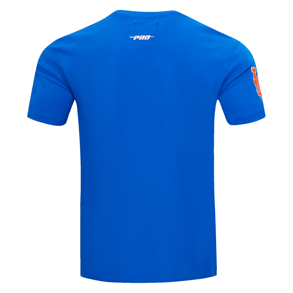 MLB NEW YORK METS SCRIPT TAIL MEN'S TOPS (ROYAL BLUE) - Image 4