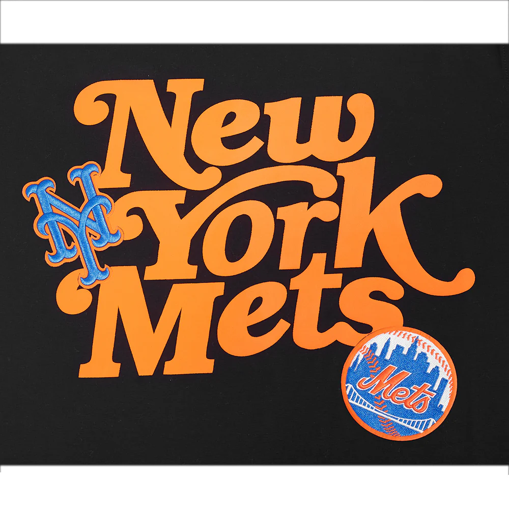 MLB NEW YORK METS SOUVENIR MEN'S SINGLE JERSEY TOP (BLACK) - Image 5