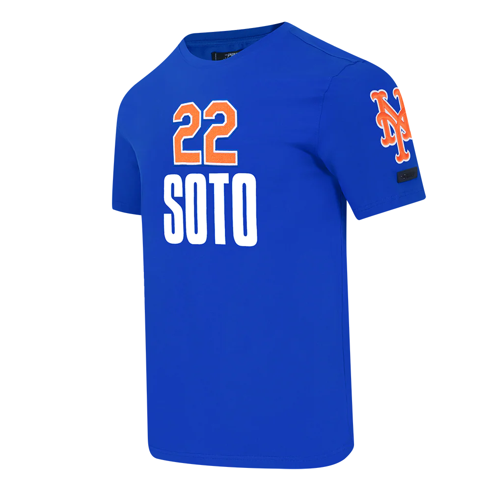 MLB NEW YORK METS JUAN SOTO #22 CLASSIC PLAYER NAME AND NUMBER MEN'S TOP (ROYAL BLUE) - Image 2